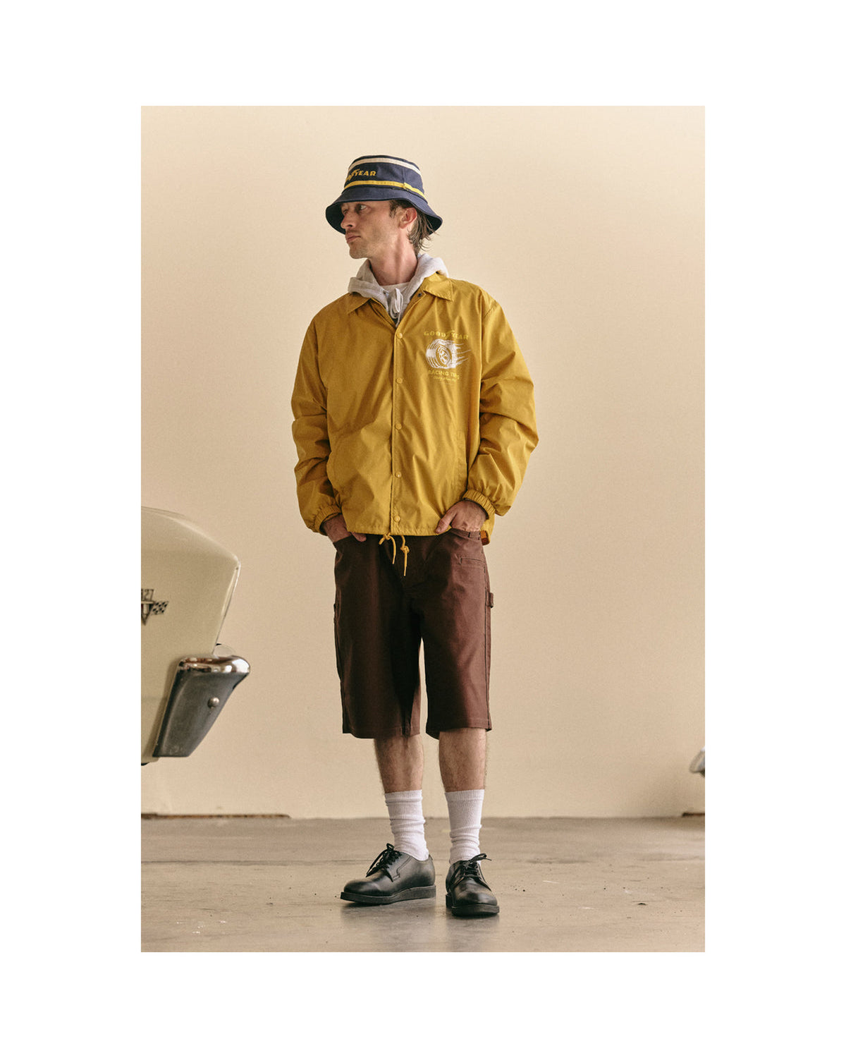 GOODYEAR SLICK WIND BREAKER - NUGGET GOLD