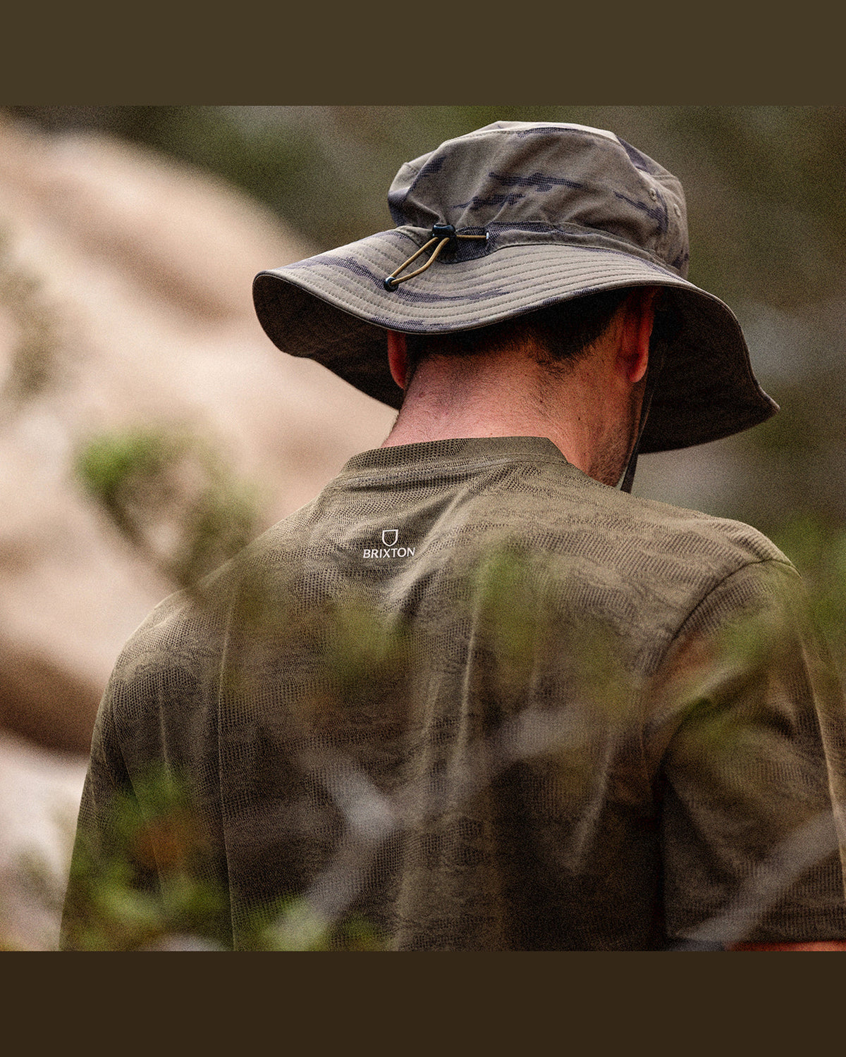 JOURNEY BOONIE HAT - OLIVE TIGER CAMO