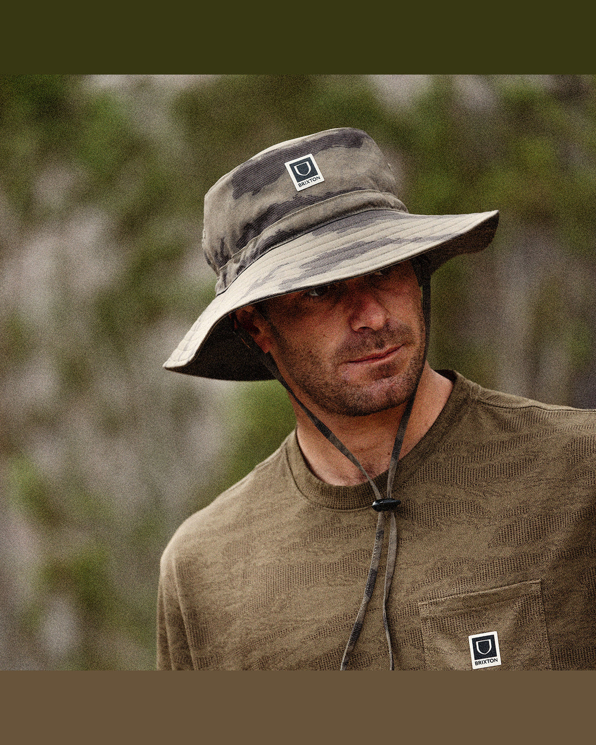 JOURNEY BOONIE HAT - OLIVE TIGER CAMO