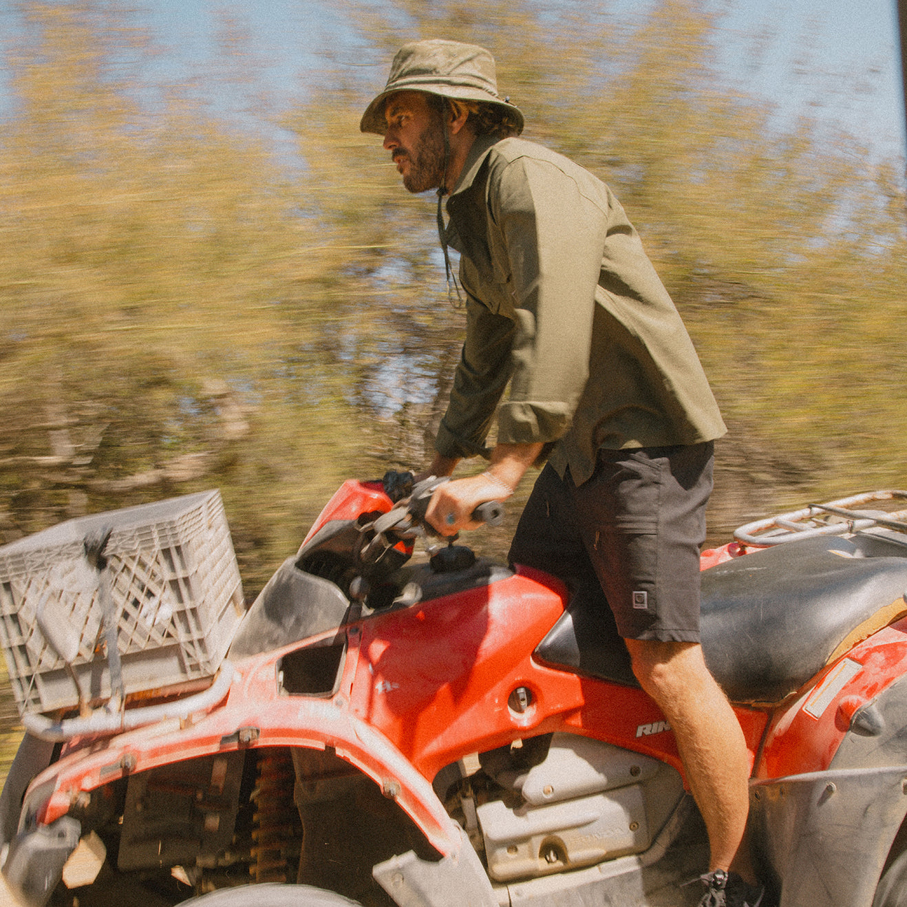 JOURNEY UTILITY SHORT - BLACK