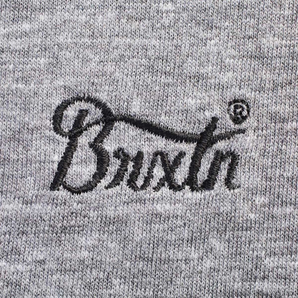 STITH II S/S KNIT - HEATHER GREY/BLACK