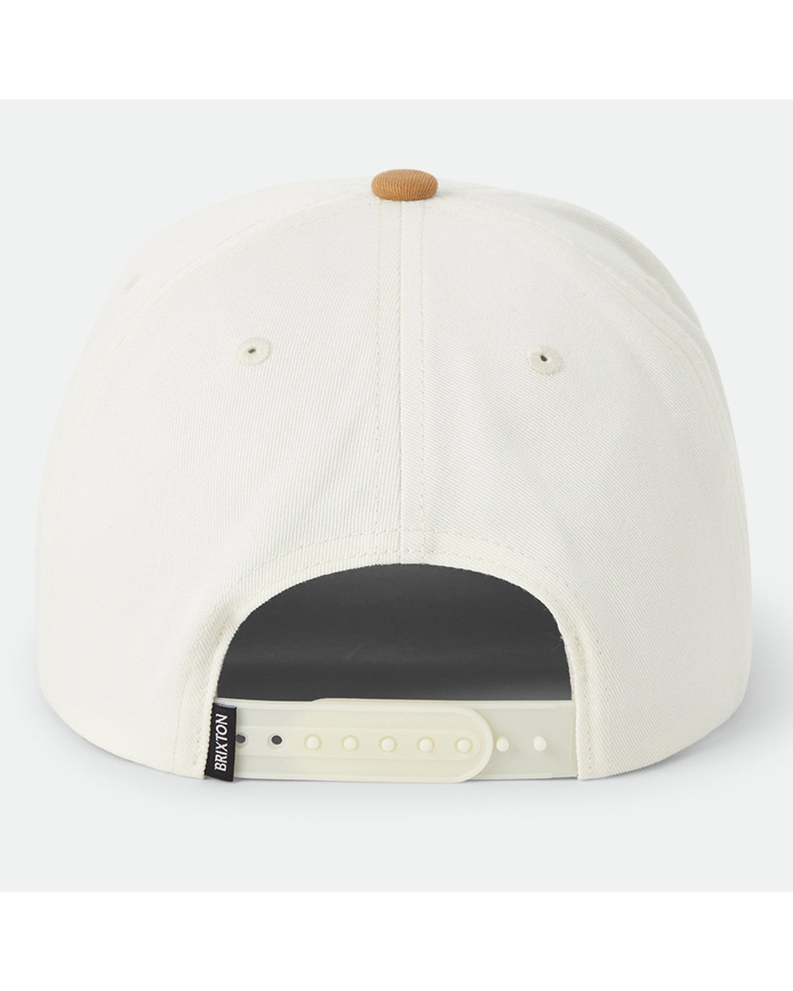 STRATTON SNAPBACK - OFF WHITE/CARAMEL