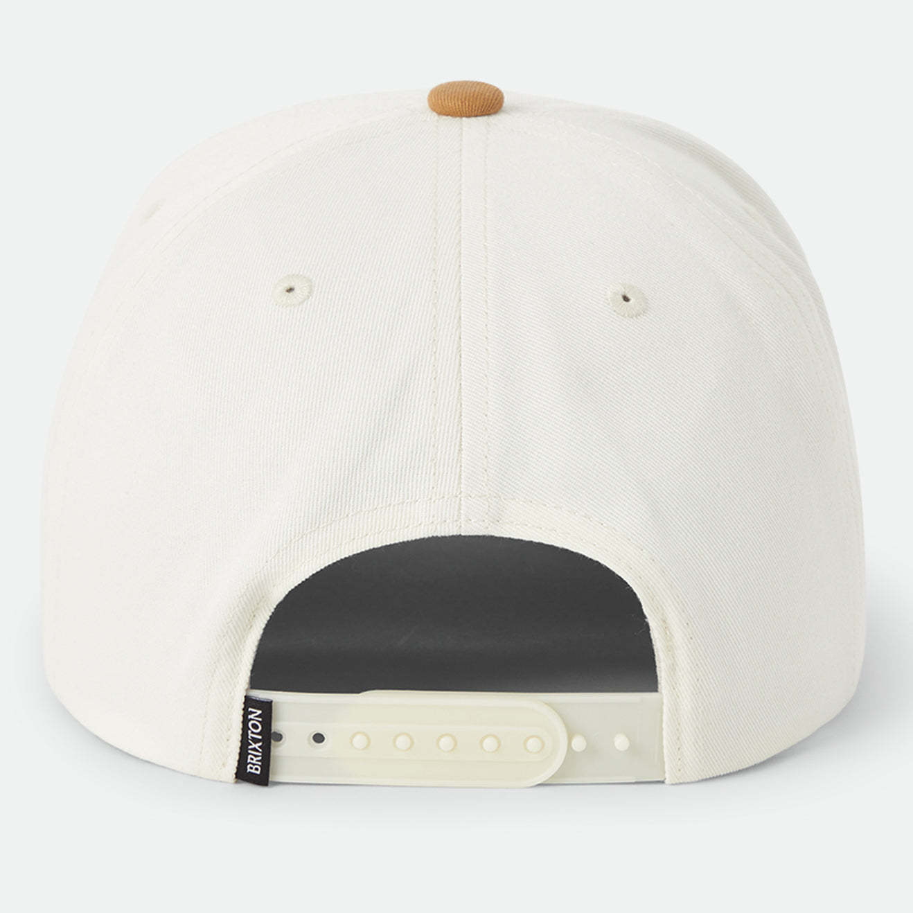 STRATTON SNAPBACK - OFF WHITE/CARAMEL