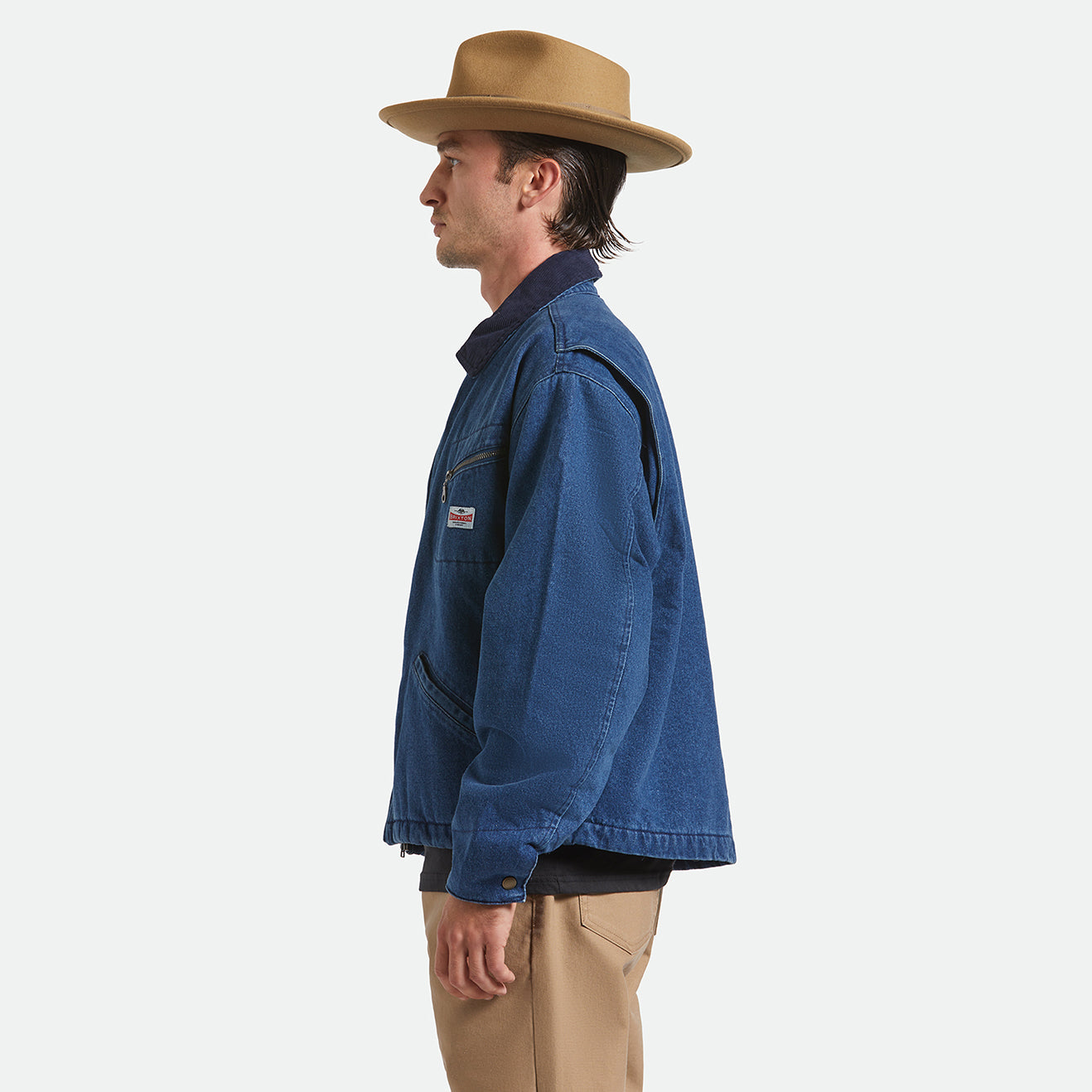 SWINDLE CONVERTABRIM FEDORA - ANTIQUE BRONZE