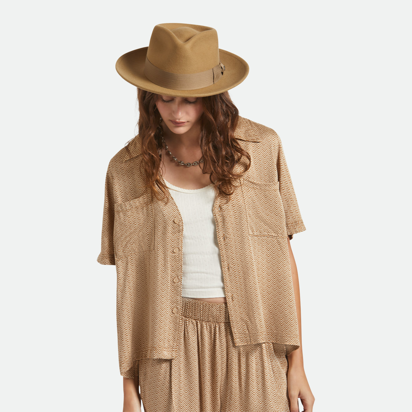 SWINDLE CONVERTABRIM FEDORA - ANTIQUE BRONZE