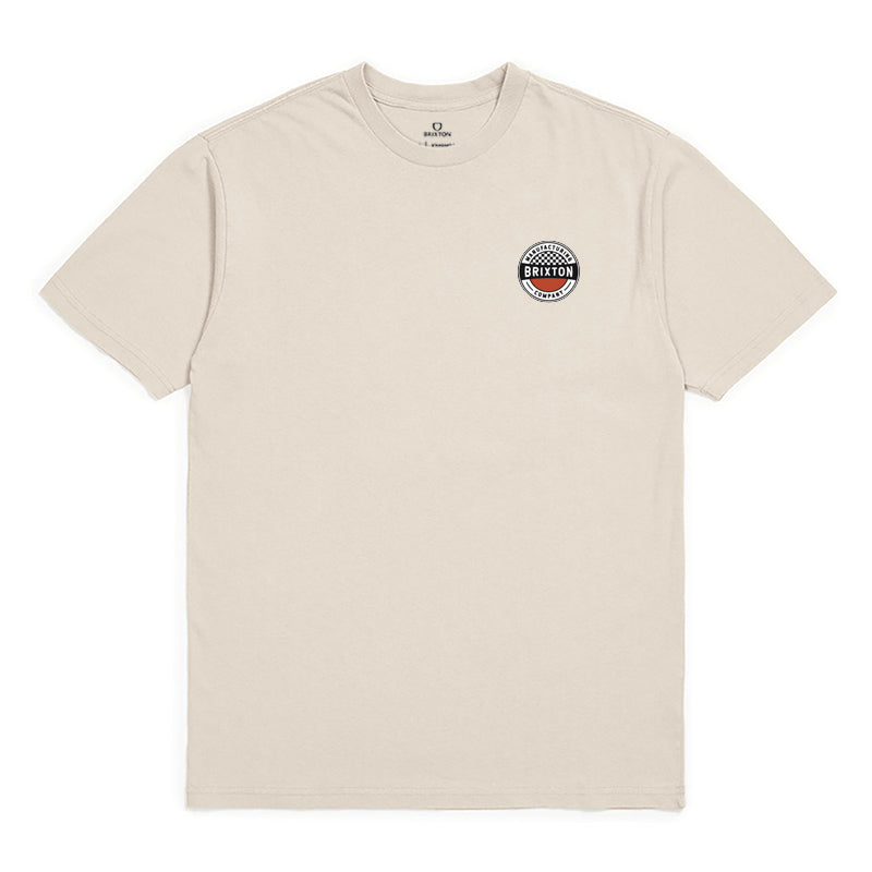 TERMINAL S/S STT - WORN WASH CREAM