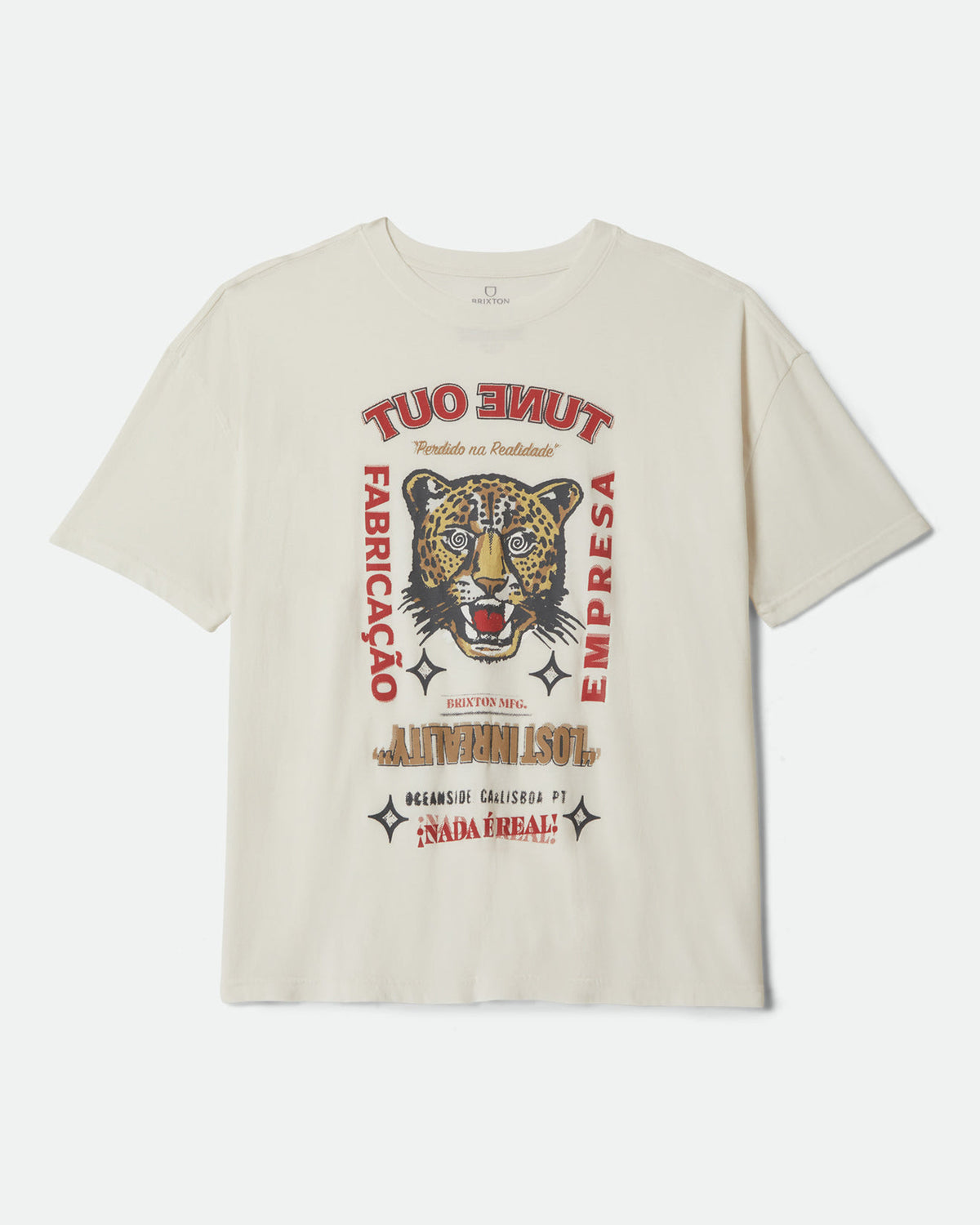 THE GETAWAY OVERSIZED BF TEE - VINTAGE WHITE