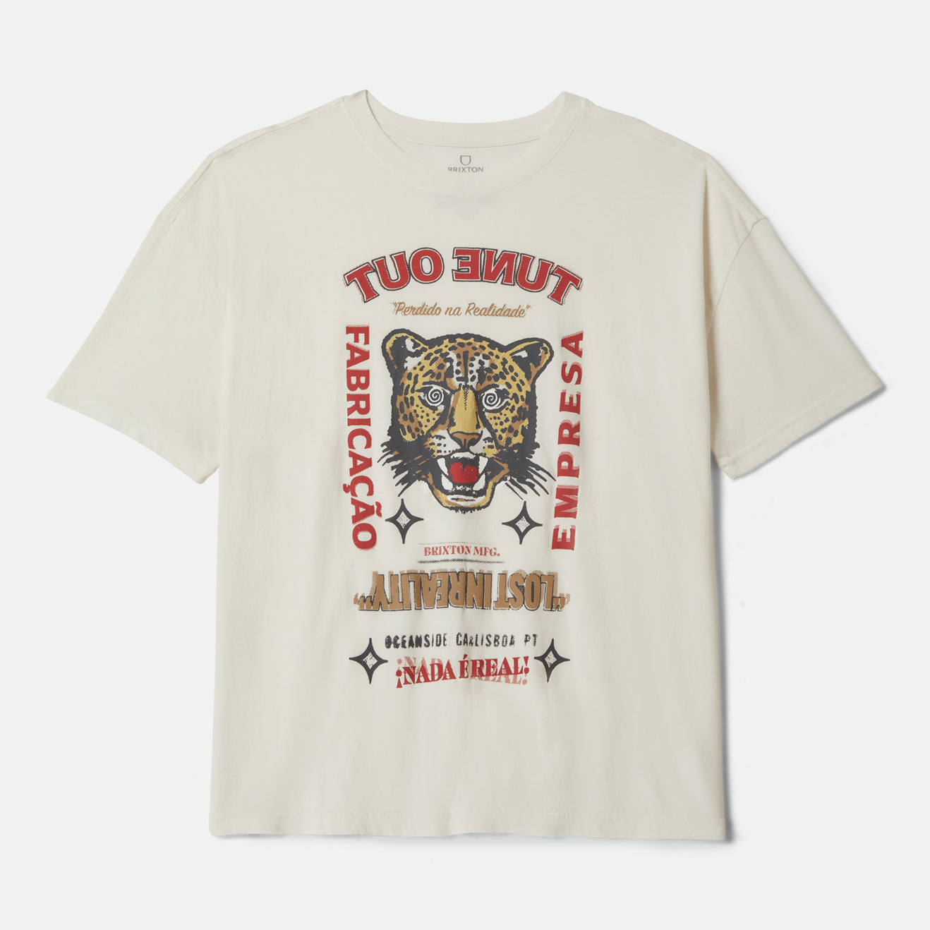 THE GETAWAY OVERSIZED BF TEE - VINTAGE WHITE