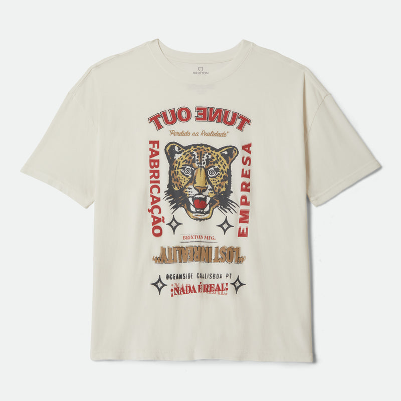 THE GETAWAY OVERSIZED BF TEE - VINTAGE WHITE