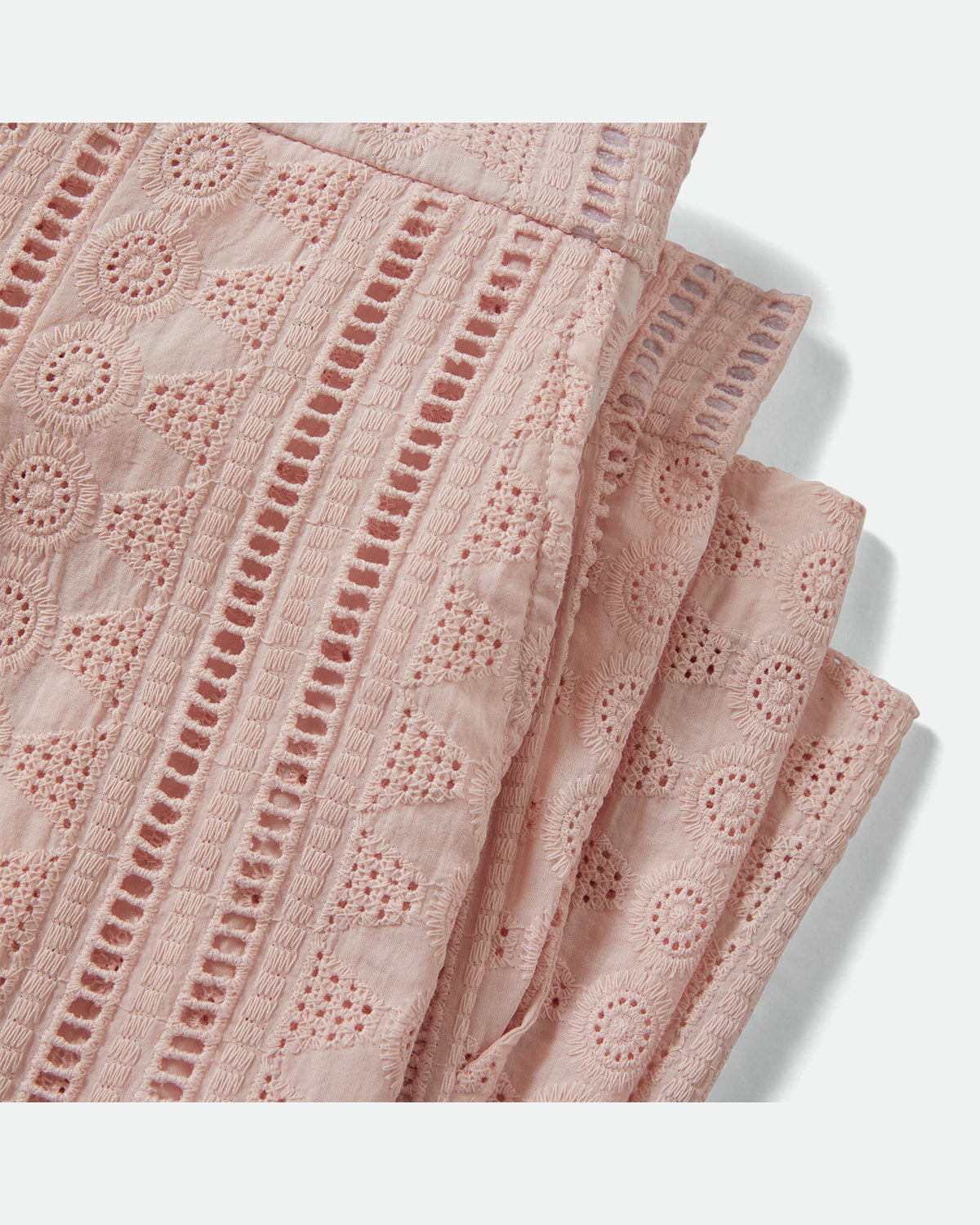 THE MERCER WIDE LEG TROUSER PANT - CHALK PINK