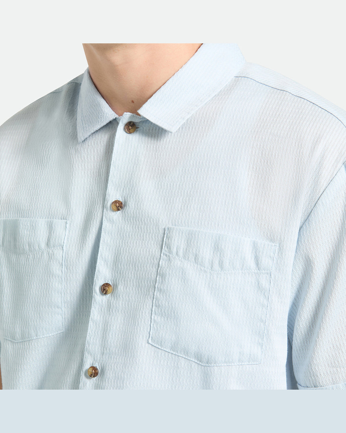 THE VINTAGE S/S WVN - BLUE AURA