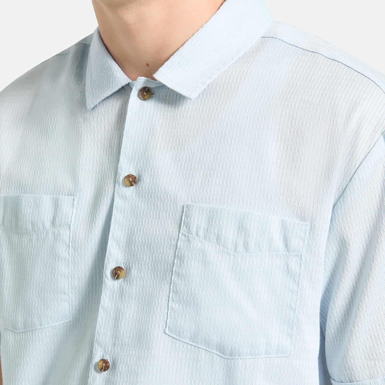 THE VINTAGE S/S WVN - BLUE AURA