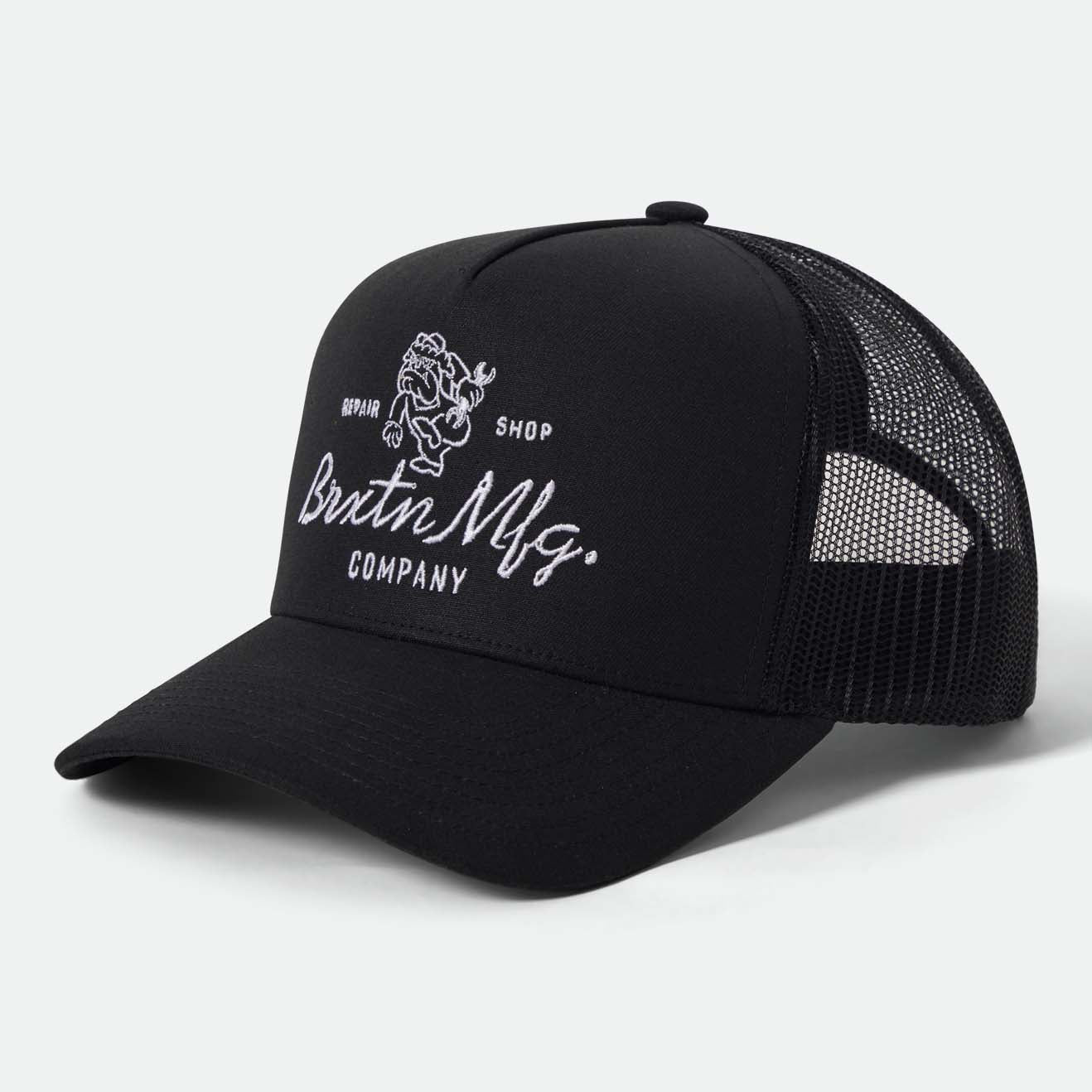 TOLMAN C NP MP TRUCKER HAT - BLACK/BLACK