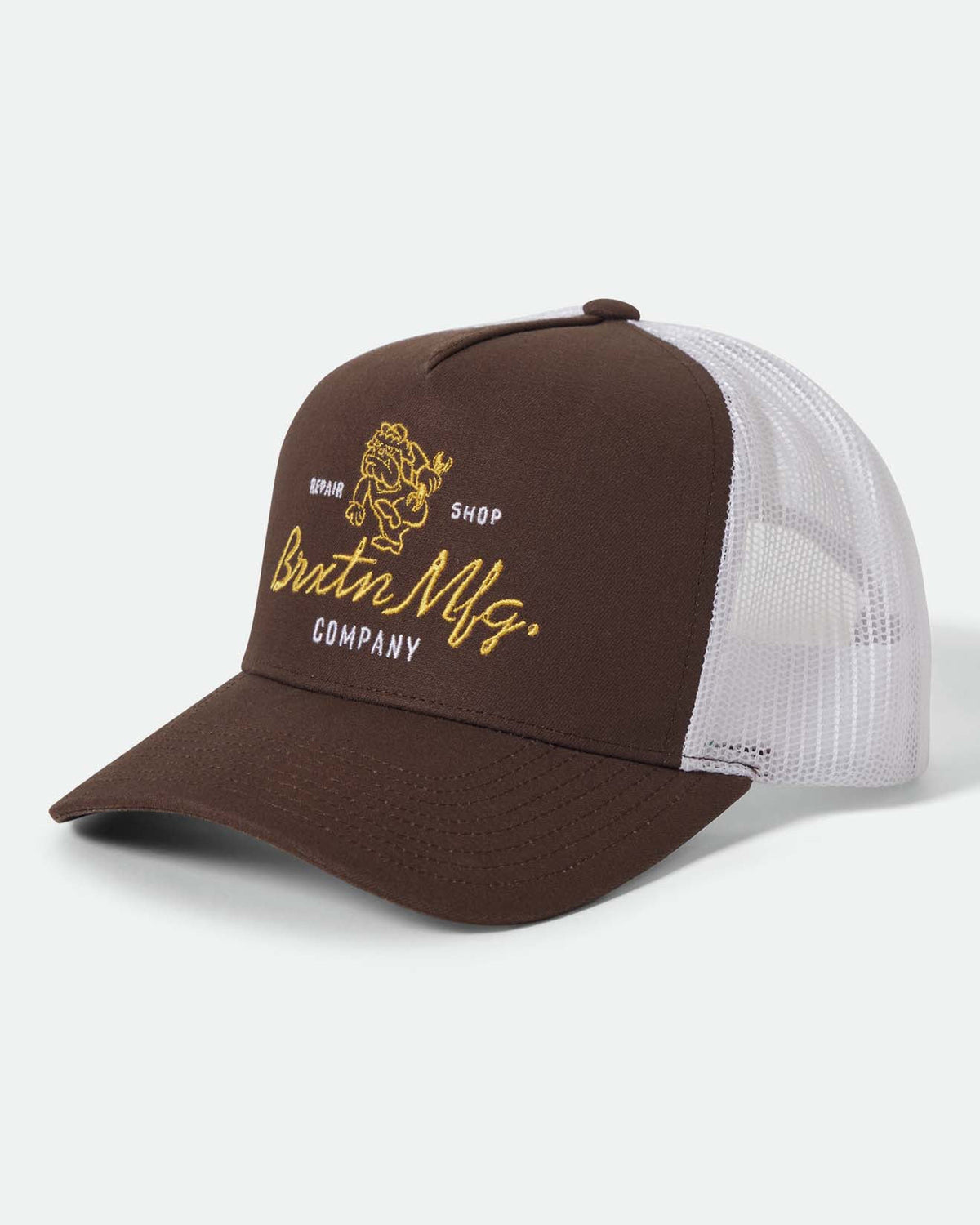 TOLMAN C NP MP TRUCKER HAT - PINECONE BROWN/WHITE