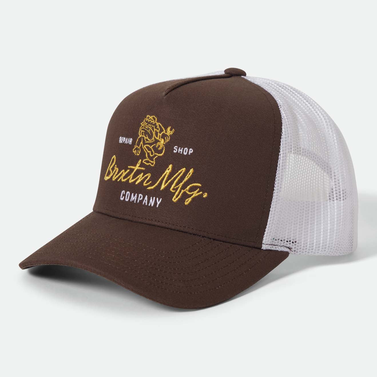 TOLMAN C NP MP TRUCKER HAT - PINECONE BROWN/WHITE