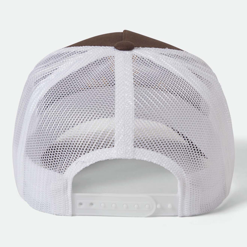 TOLMAN C NP MP TRUCKER HAT - PINECONE BROWN/WHITE