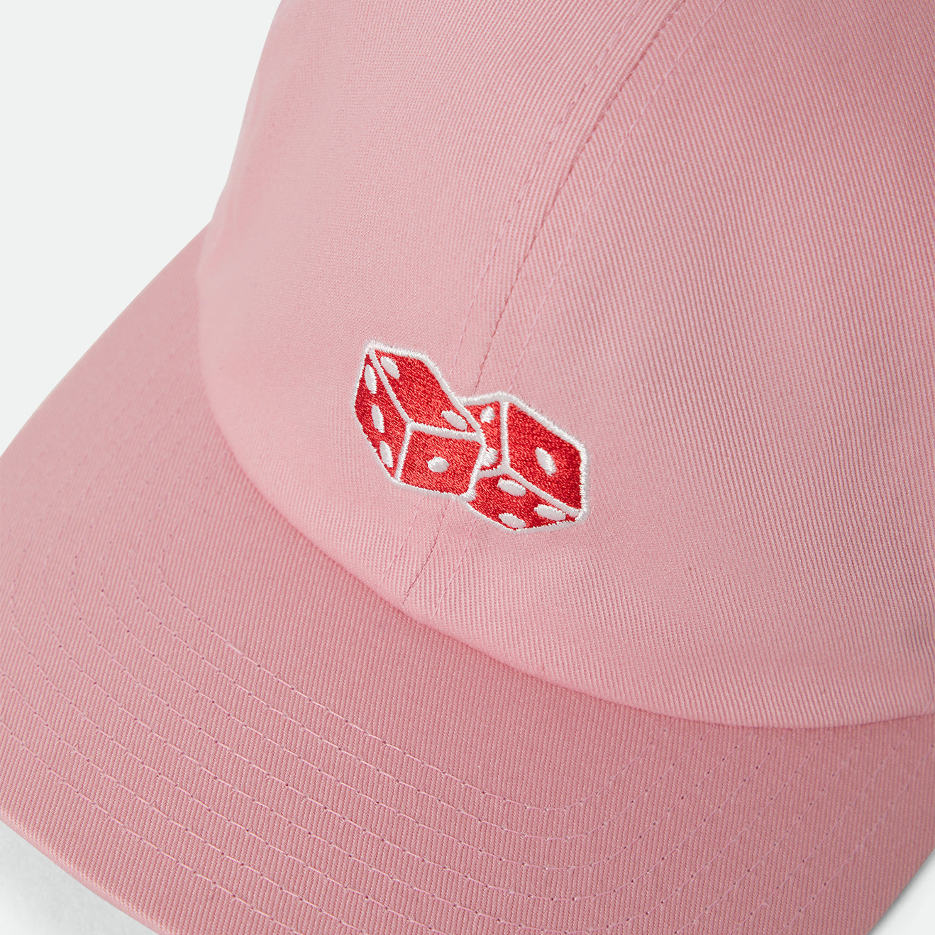 TOSSED DICE NP LP ADJ HAT - PINK SORBET