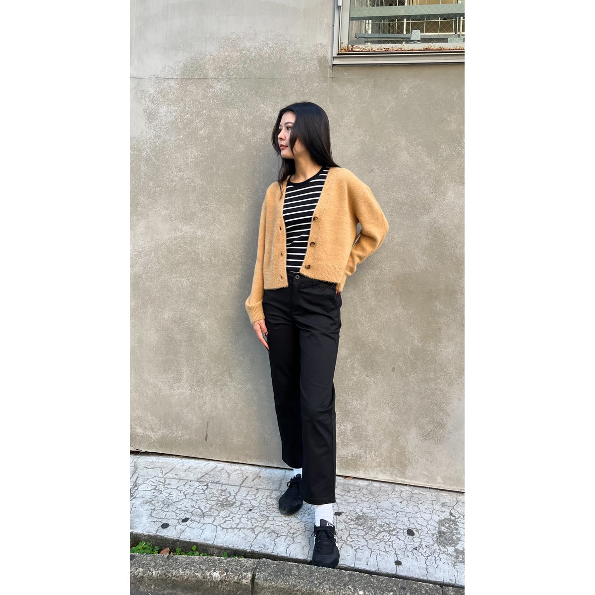 TOWN CARDIGAN-ICED COFFEE