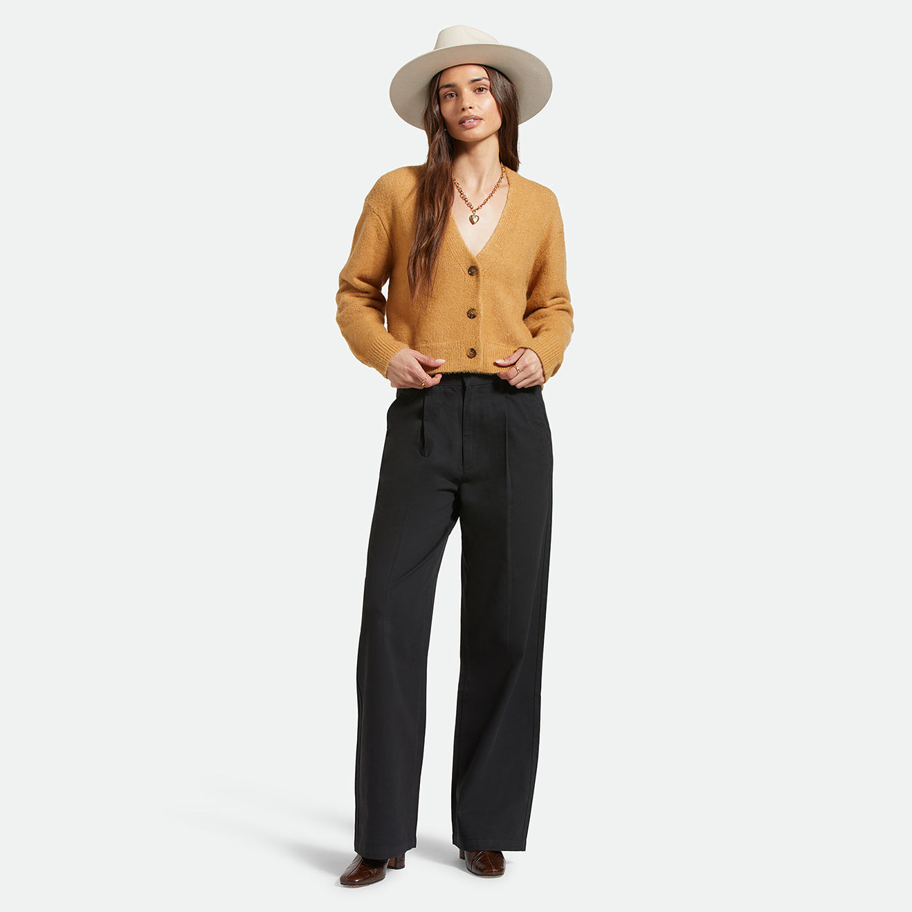 TOWN CARDIGAN-ICED COFFEE