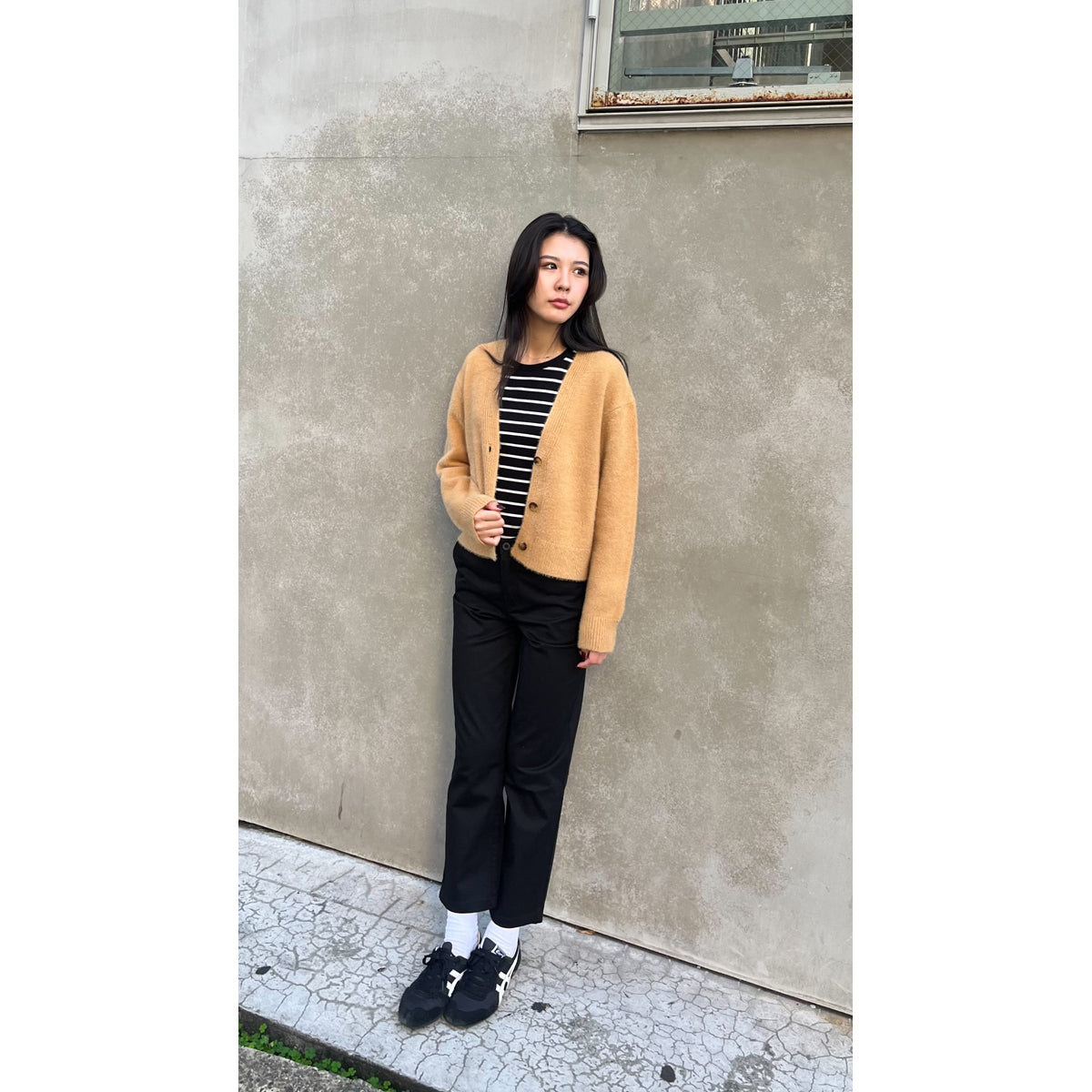 TOWN CARDIGAN-ICED COFFEE