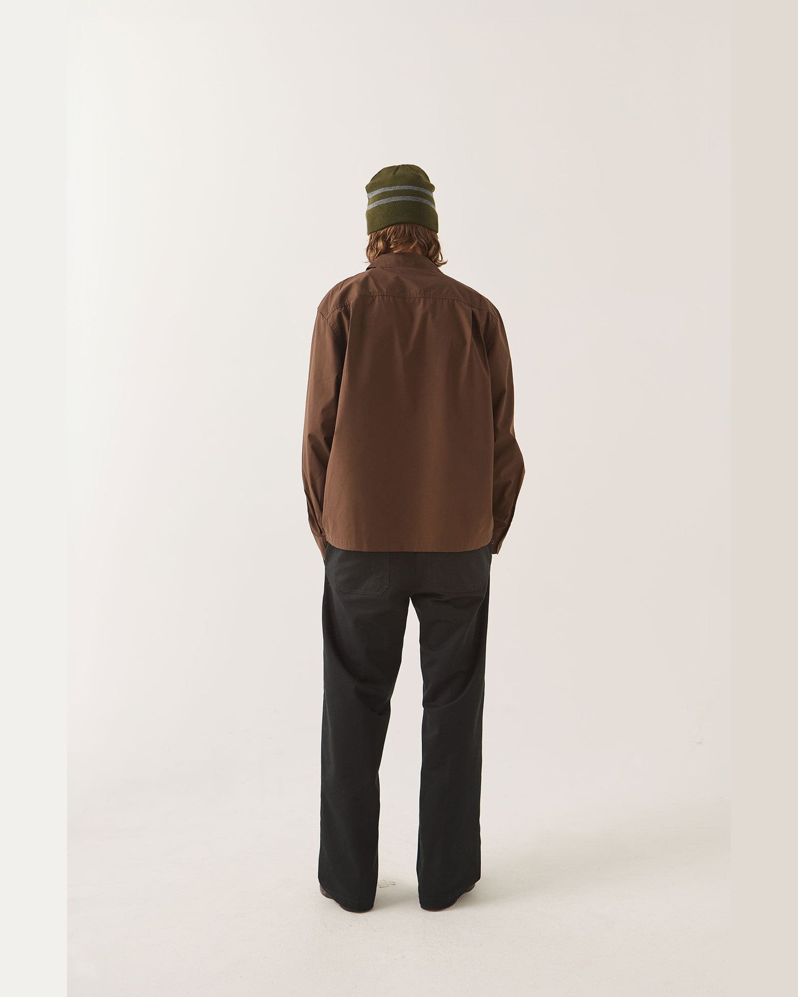 TRADEMARK L/S WVN - WALNUT BROWN