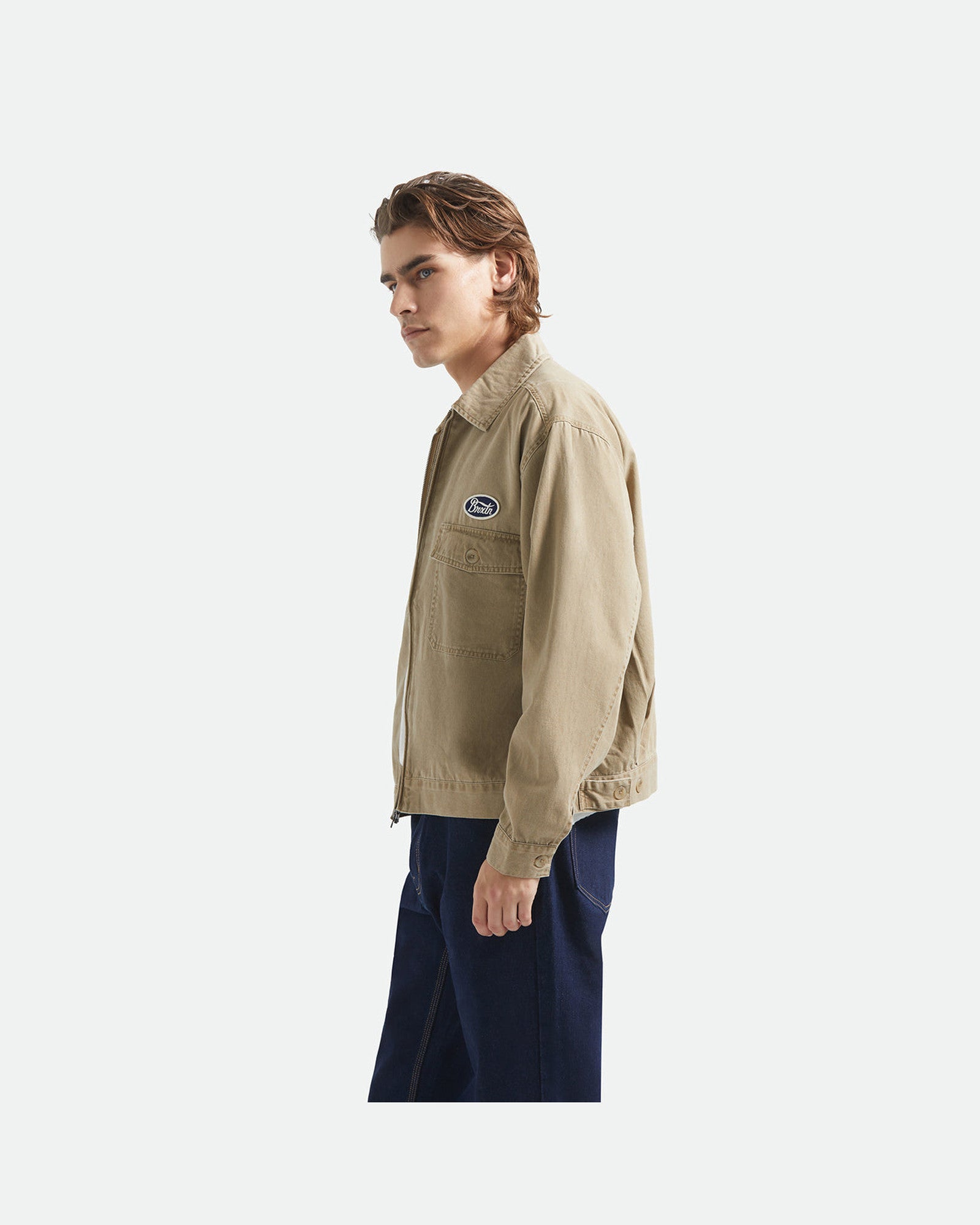 TRADEMARK LW GARAGE JKT - WASHED KHAKI