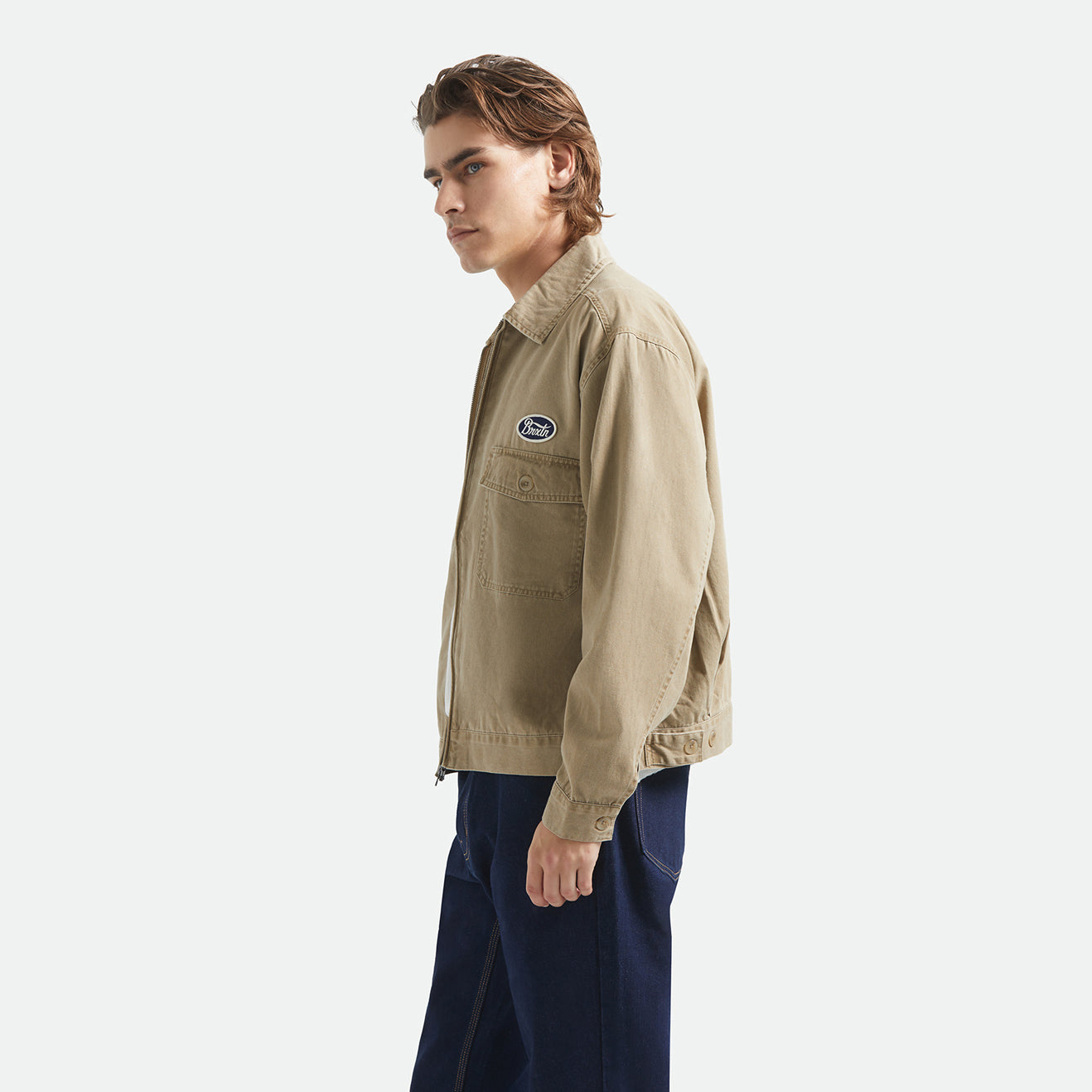 TRADEMARK LW GARAGE JKT - WASHED KHAKI