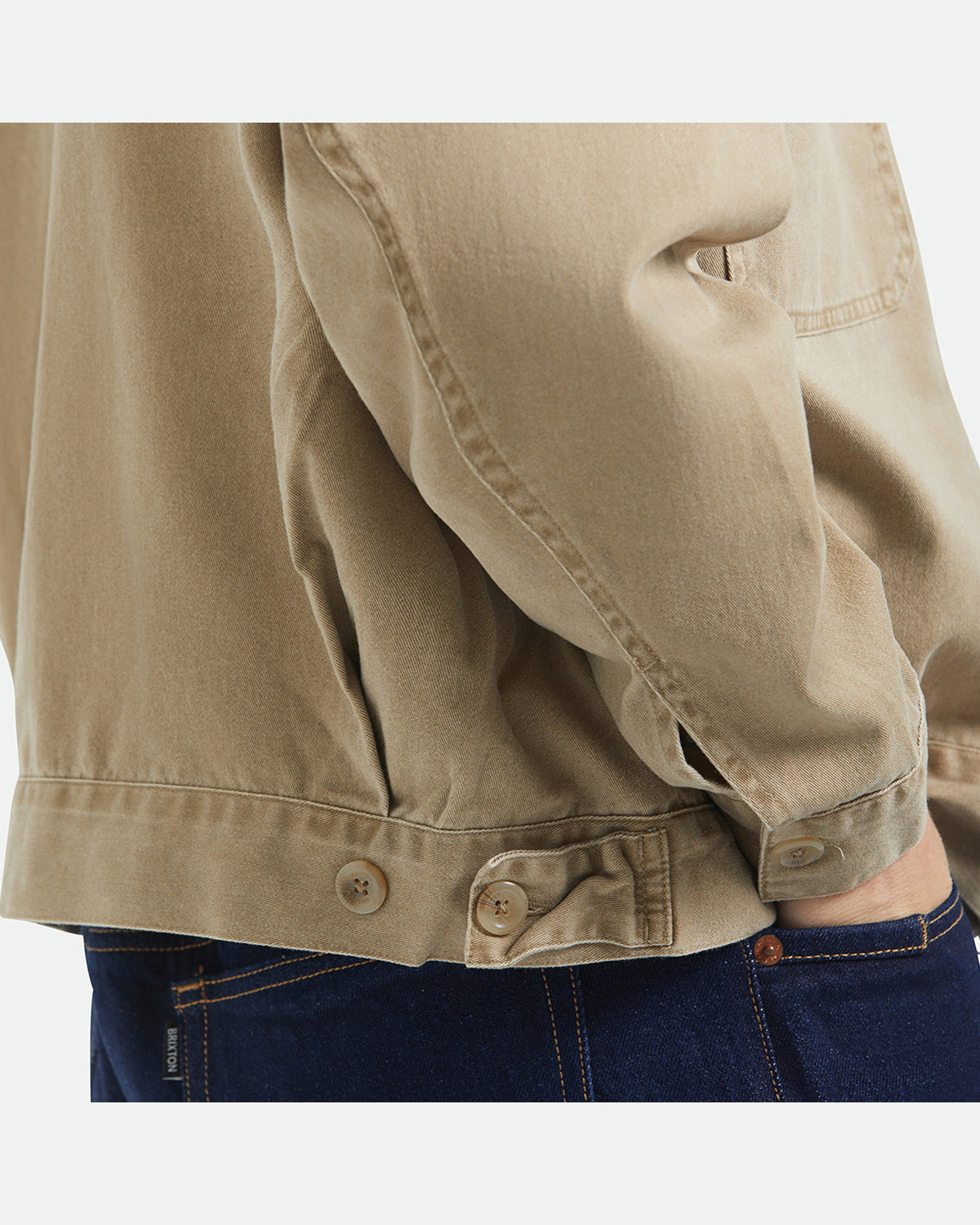 TRADEMARK LW GARAGE JKT - WASHED KHAKI