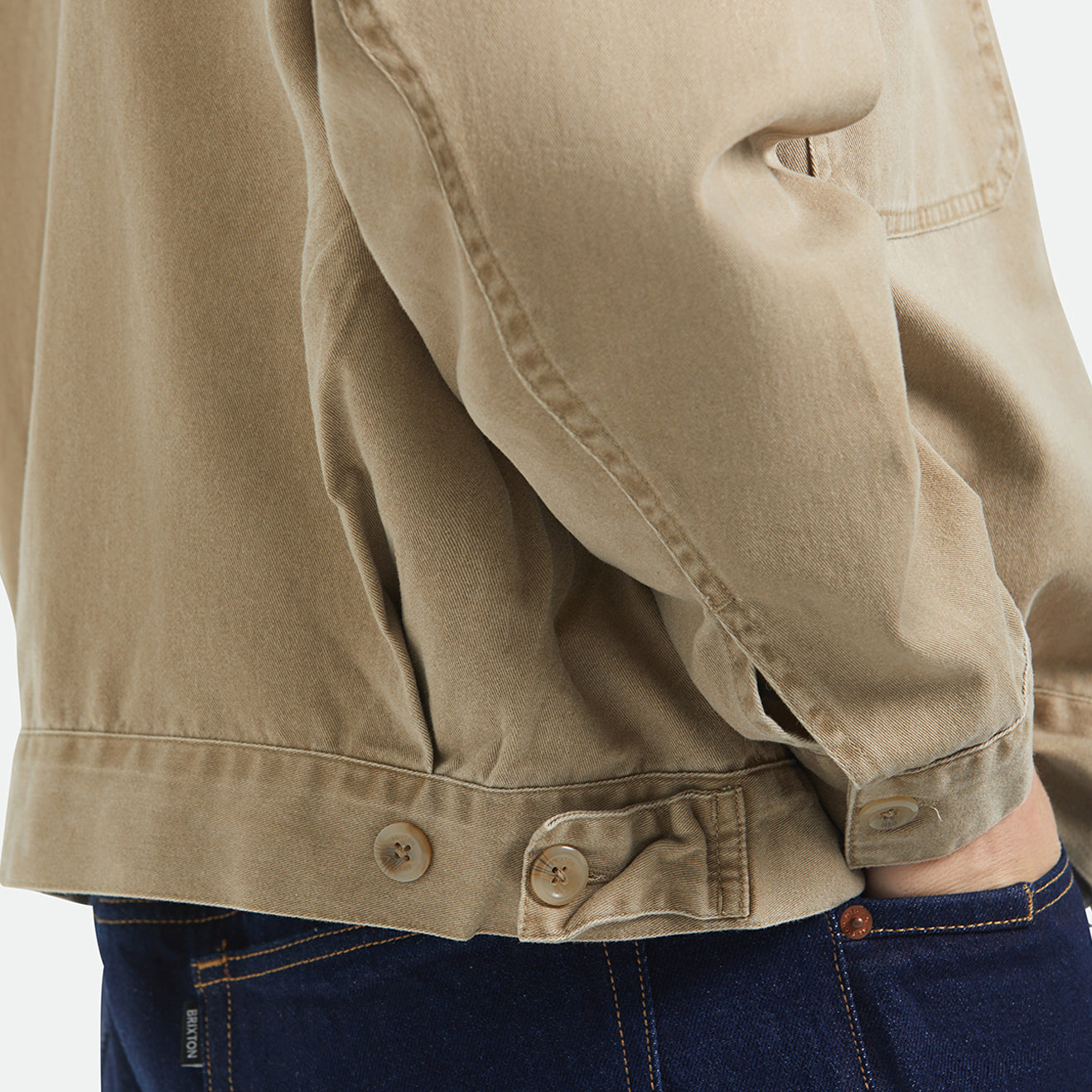 TRADEMARK LW GARAGE JKT - WASHED KHAKI