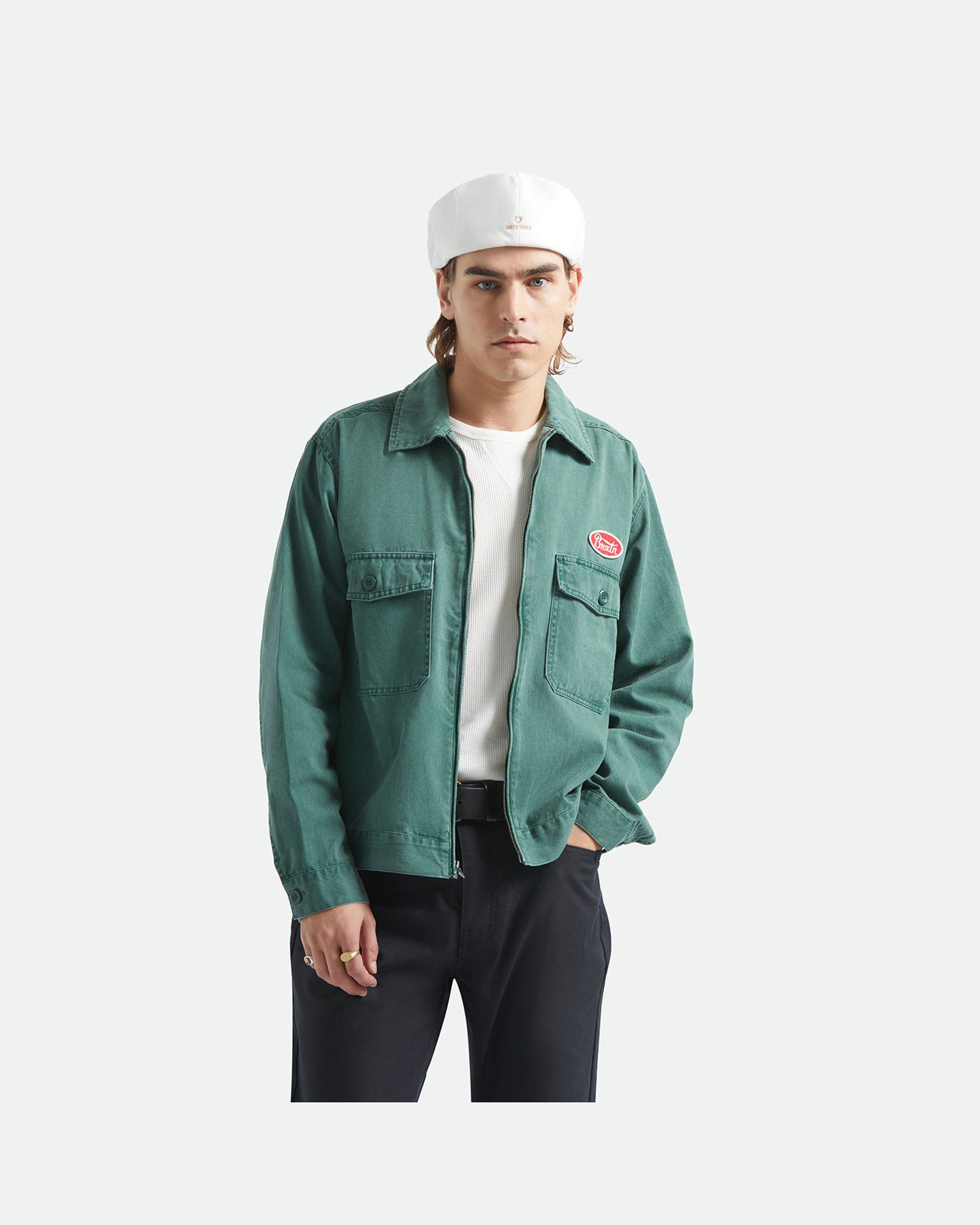 TRADEMARK LW GARAGE JKT - WASHED PRIMAL GREEN