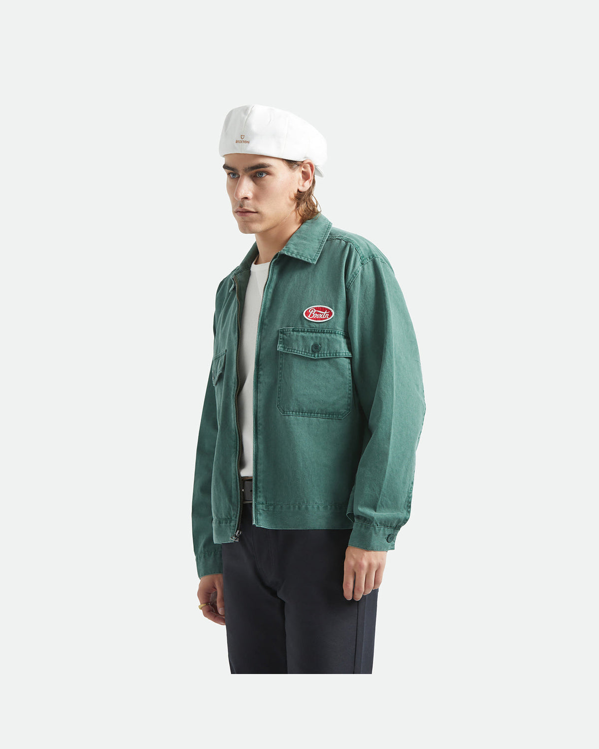 TRADEMARK LW GARAGE JKT - WASHED PRIMAL GREEN