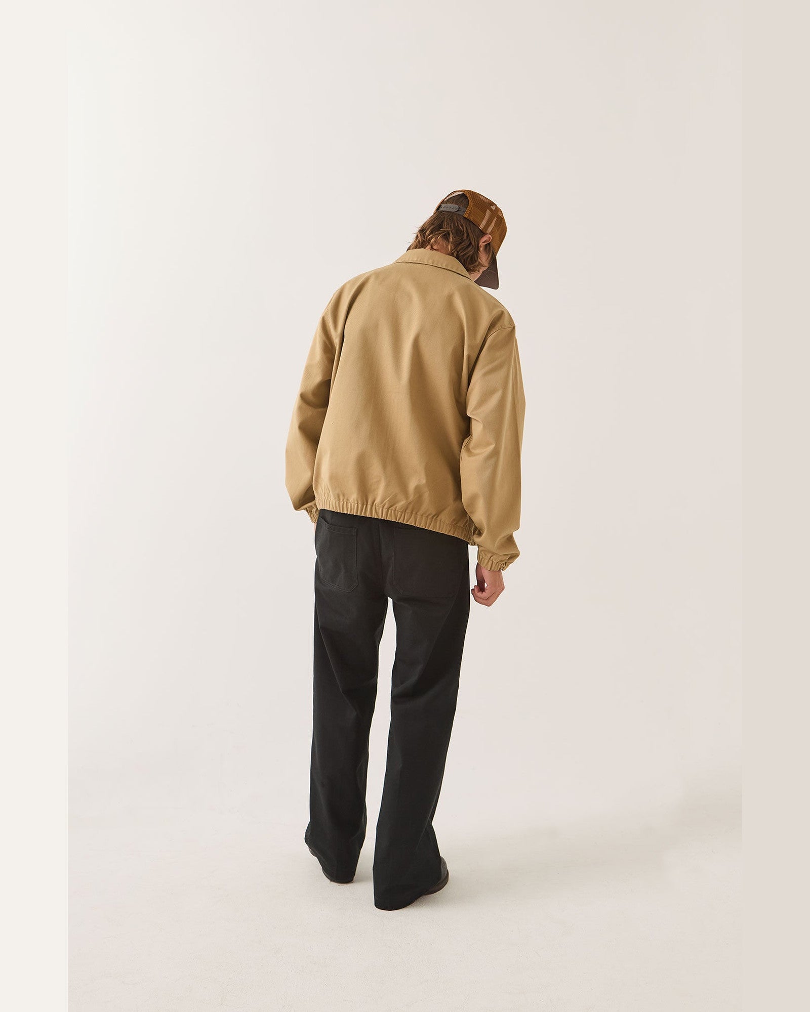 TRADEMARK LW GARAGE ZIP JACKET - BRITISH KHAKI