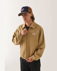 TRADEMARK LW GARAGE ZIP JACKET - BRITISH KHAKI