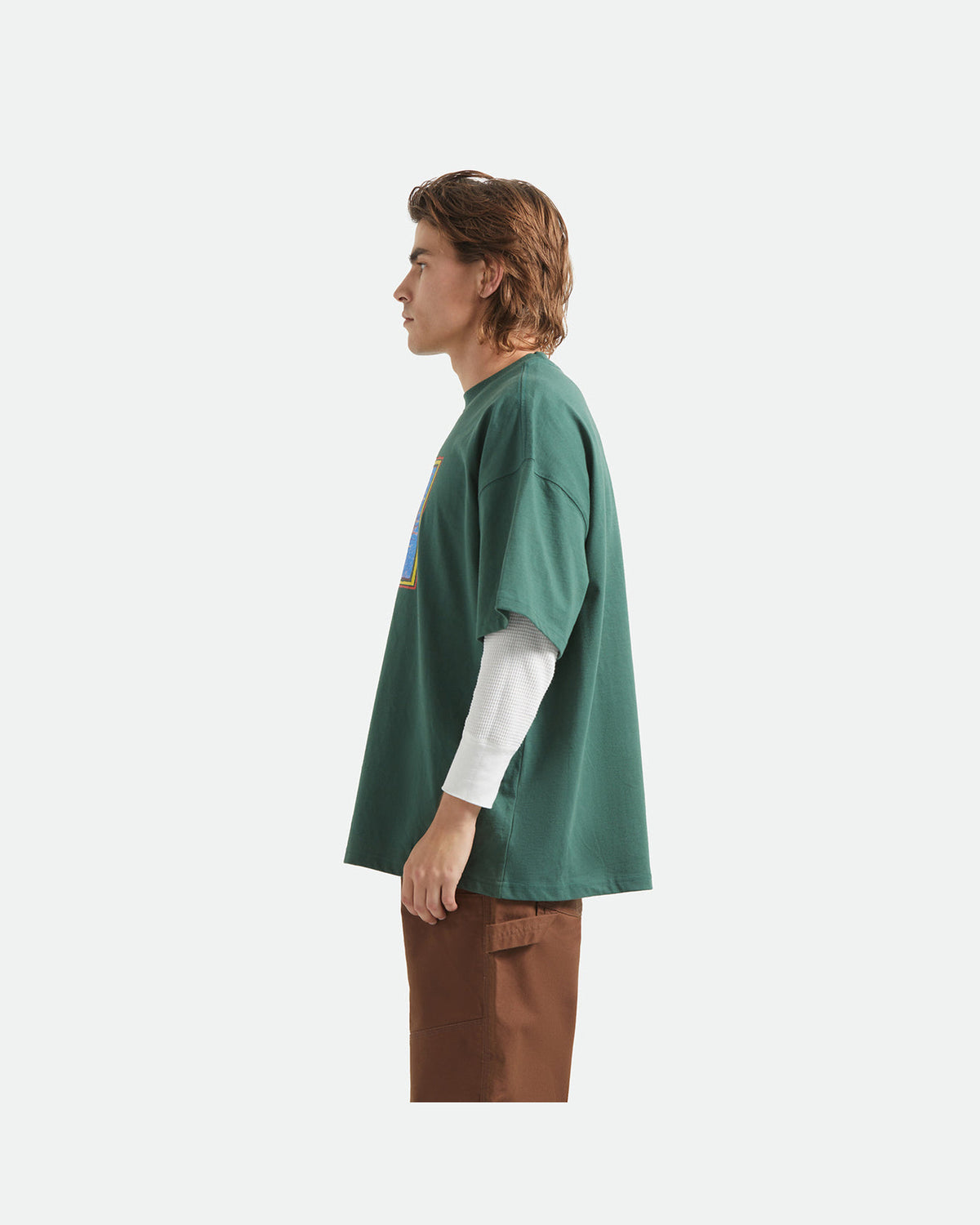 TRANSFORM S/S OVERSIZED TEE - PRIMAL GREEN
