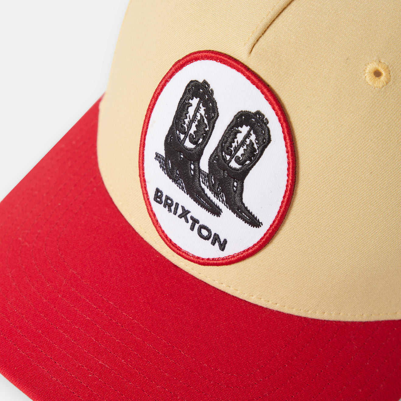 TWO BOOTS C NP MP SNAPBACK - CELESTIAL YELLOW/RED