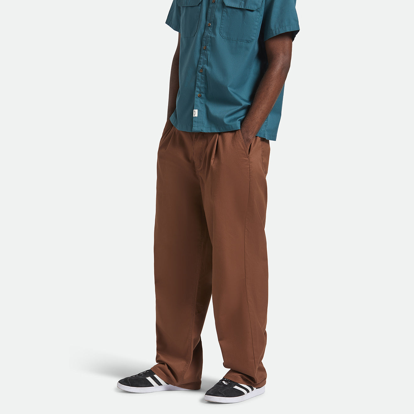UNION BAGGY PANT - PINECONE BROWN
