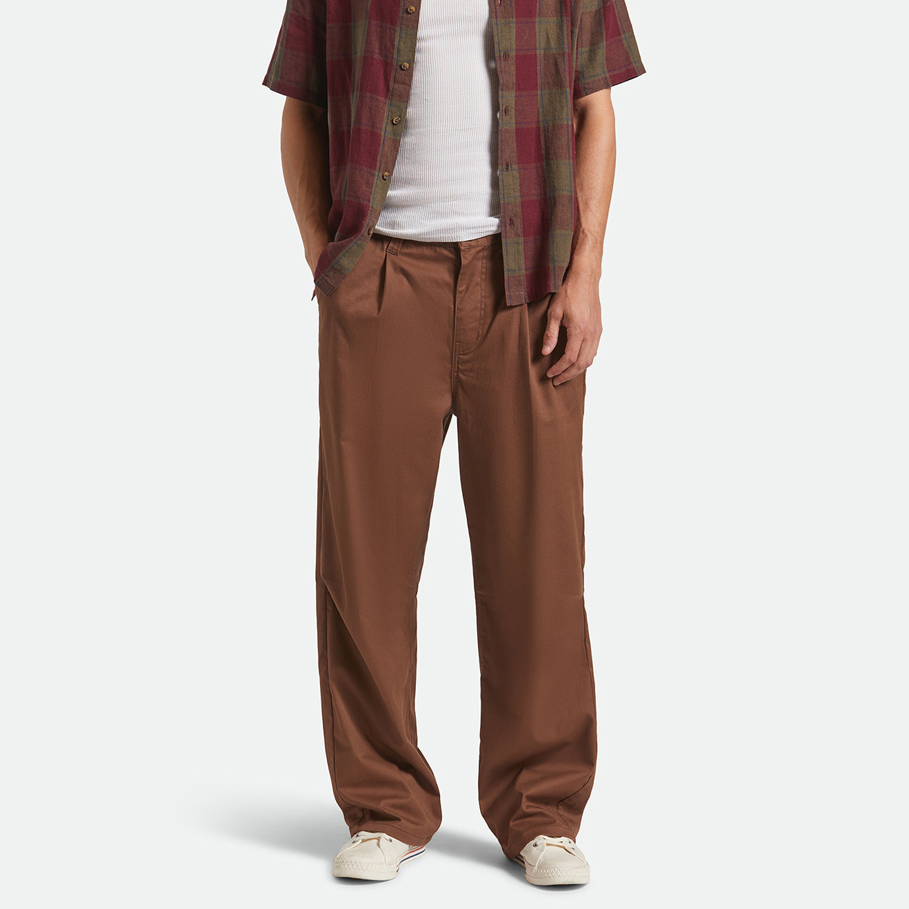 UNION BAGGY PANT - PINECONE BROWN