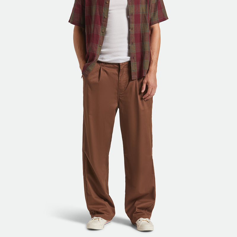 UNION BAGGY PANT - PINECONE BROWN
