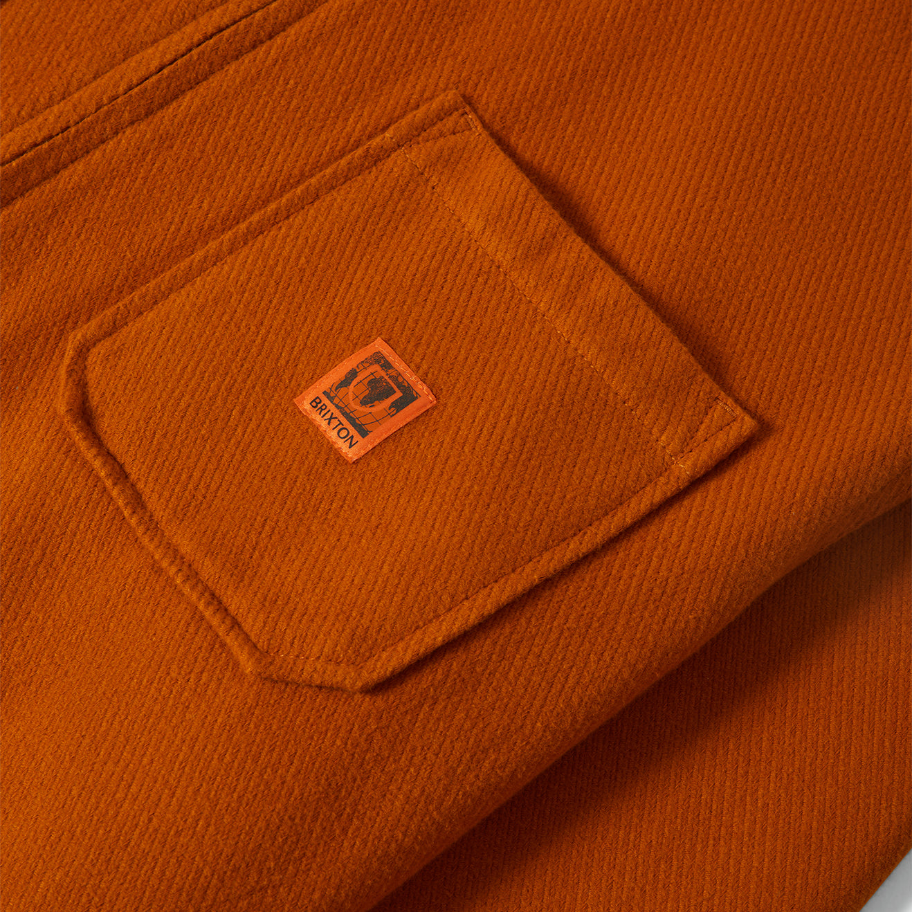 UNION ZIP FLANNEL - RUSTIC CARAMEL