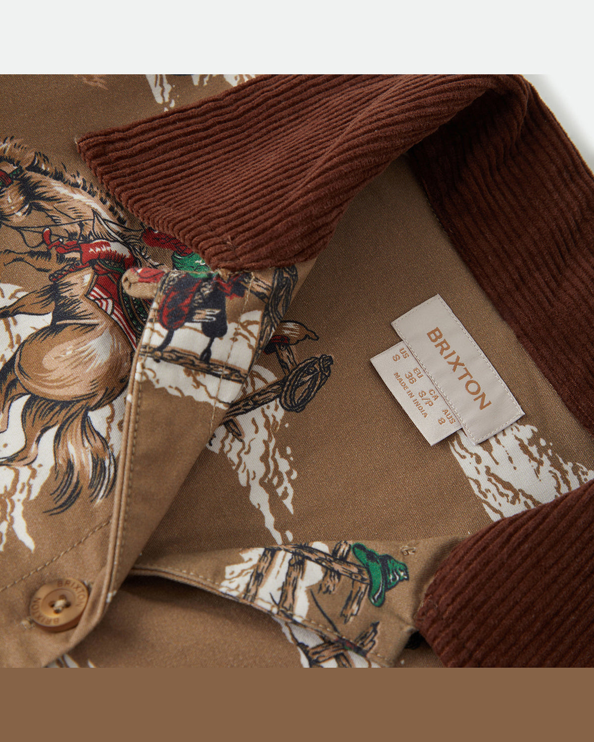 UTOPIA OVERSHIRT - MID CENTURY COWBOY PRINT