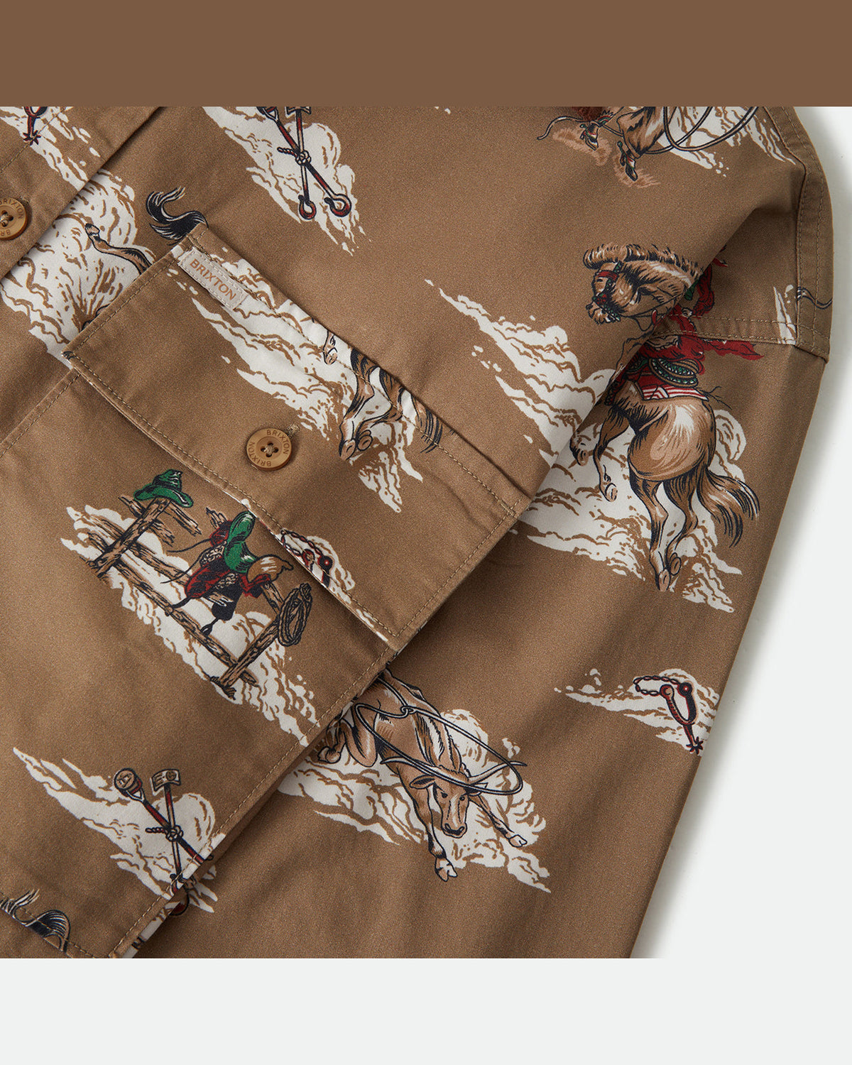 UTOPIA OVERSHIRT - MID CENTURY COWBOY PRINT