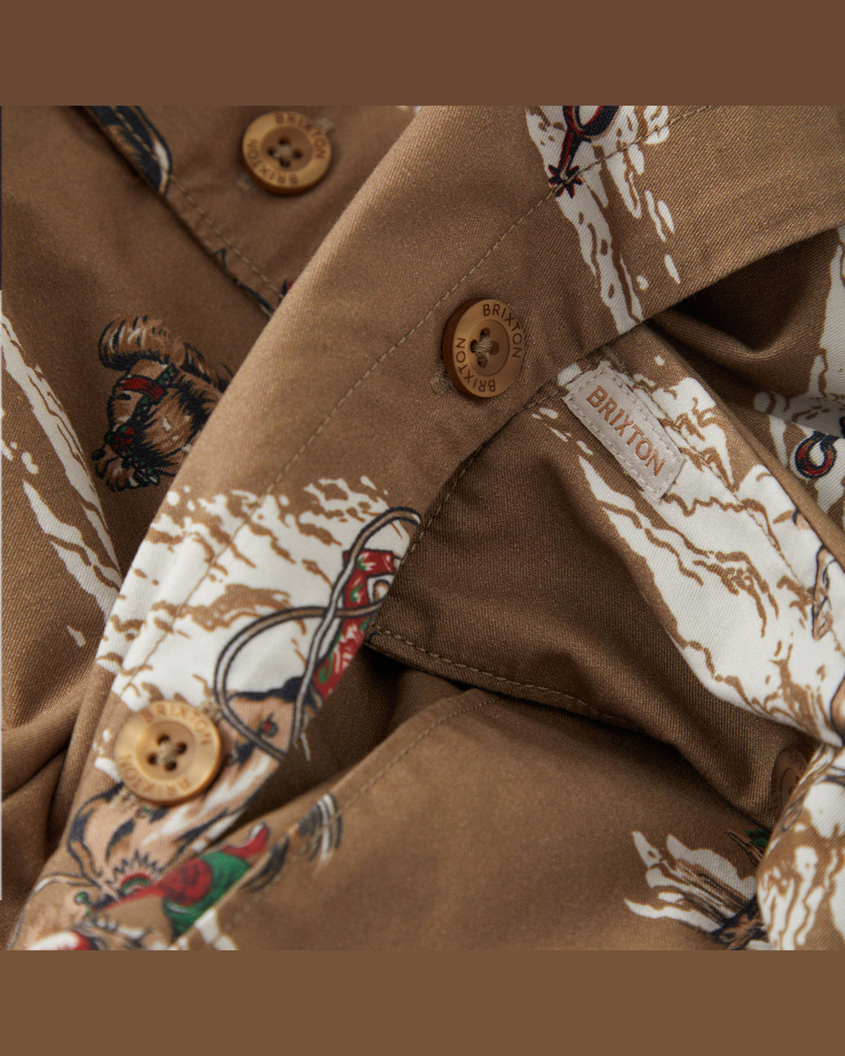 UTOPIA OVERSHIRT - MID CENTURY COWBOY PRINT