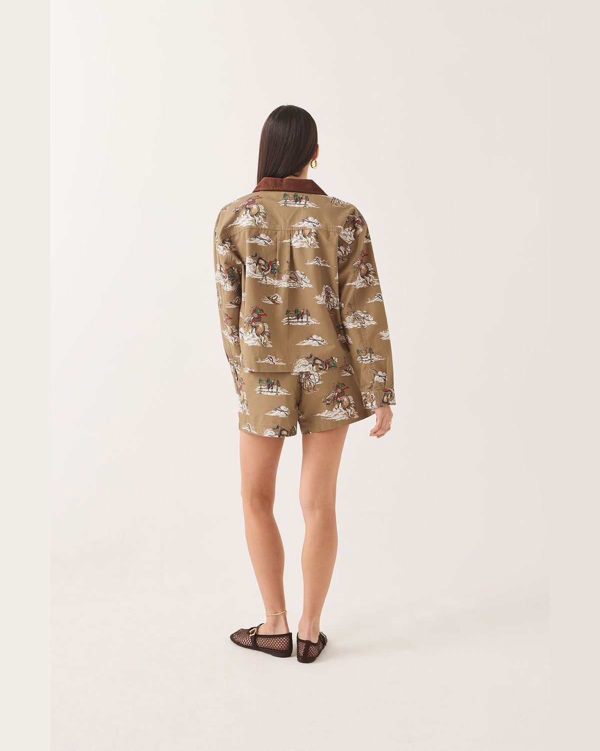 UTOPIA OVERSHIRT - MID CENTURY COWBOY PRINT