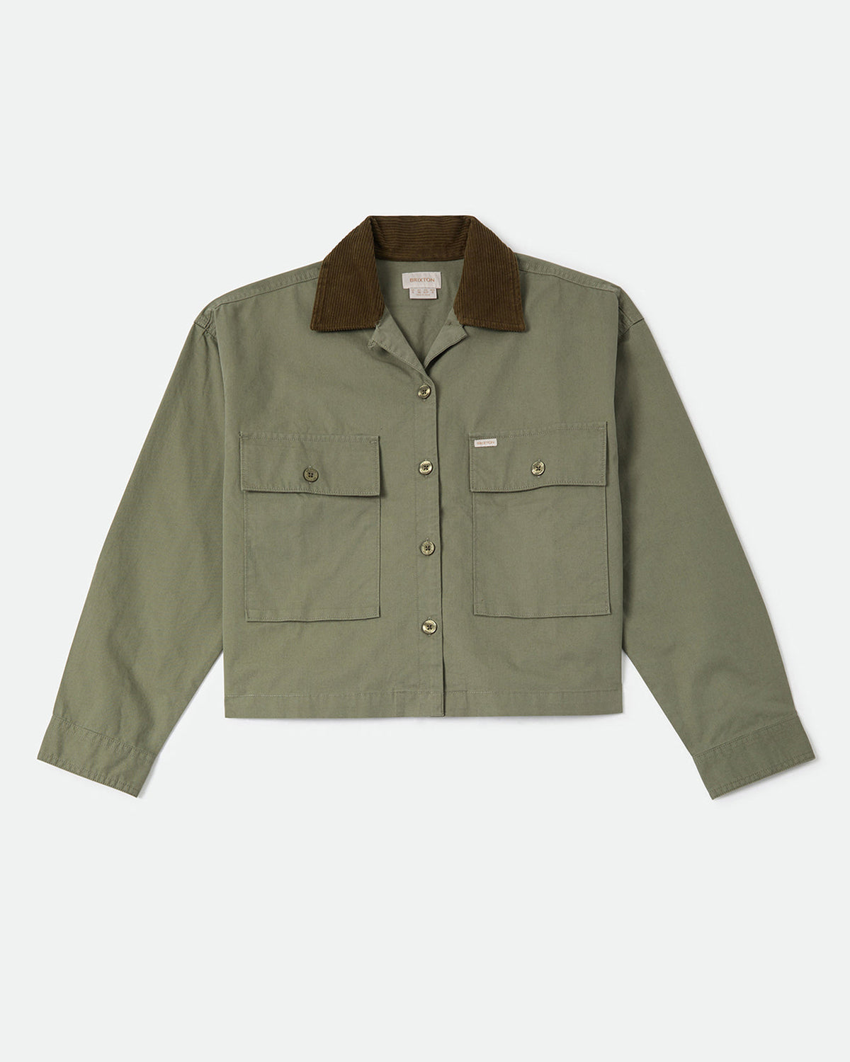 UTOPIA OVERSHIRT - WASHED OLIVE SURPLUS