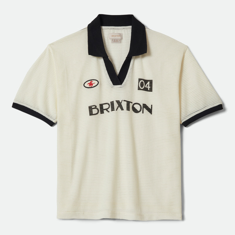 VARSITY TEE - OFF WHITE/BLACK