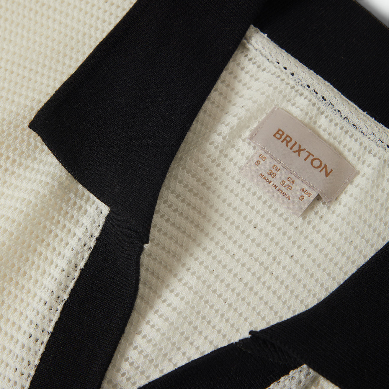 VARSITY TEE - OFF WHITE/BLACK