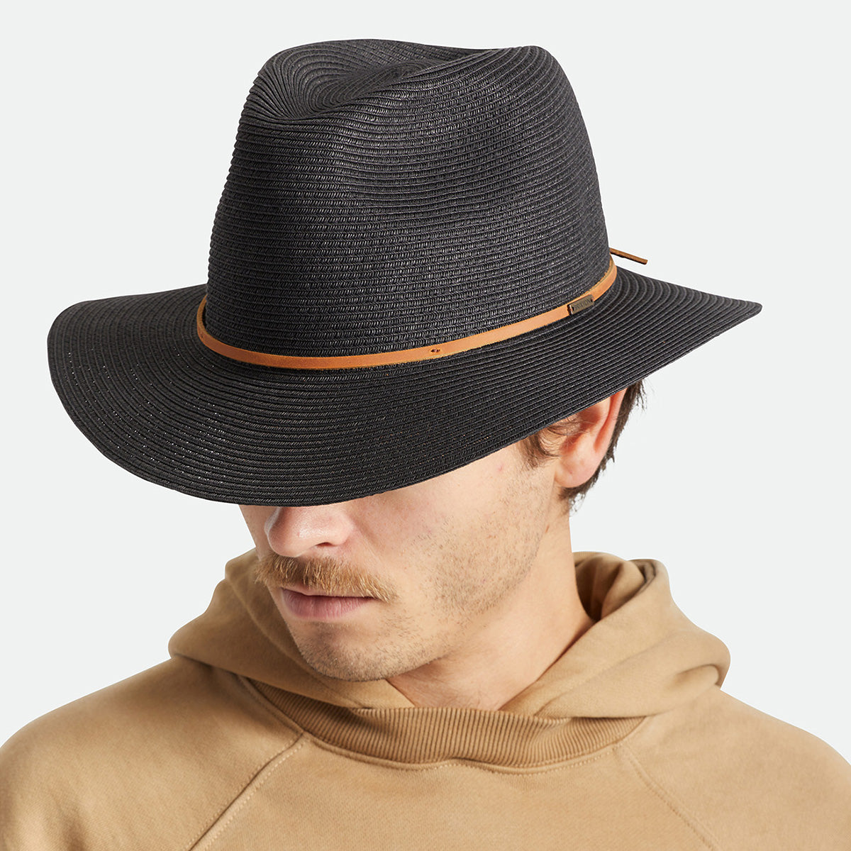WESLEY STRAW PACKABLE FEDORA