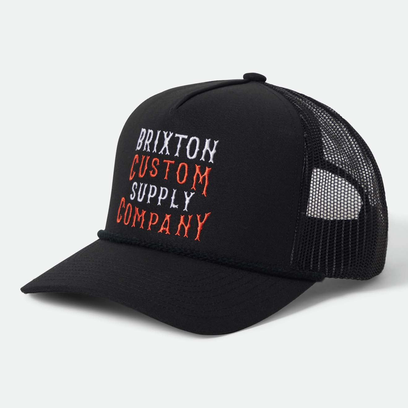 WHEATON C NP MP TRUCKER HAT - BLACK/BLACK