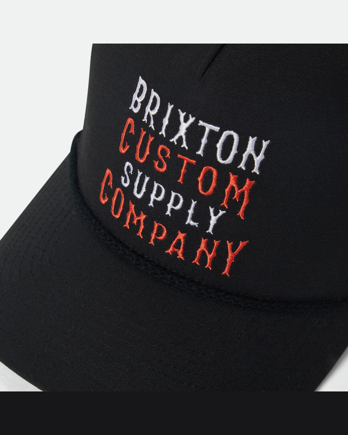WHEATON C NP MP TRUCKER HAT - BLACK/BLACK