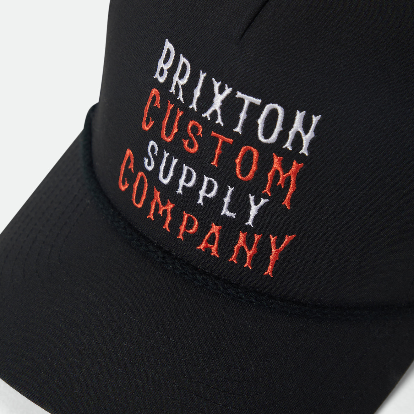 WHEATON C NP MP TRUCKER HAT - BLACK/BLACK